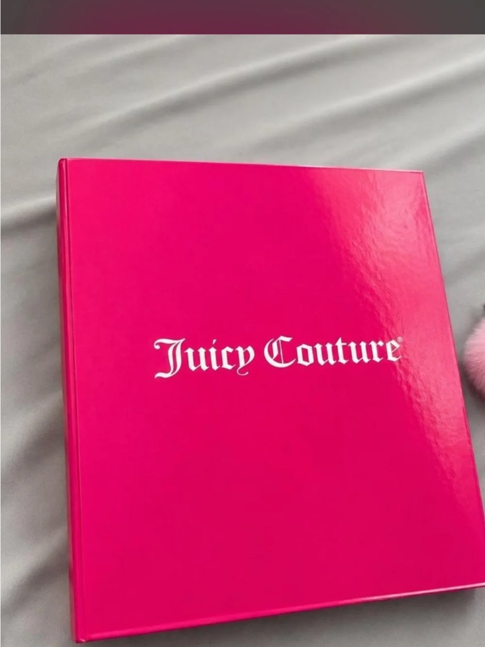 Juicy Couture Hot Pink Binder For A Personal Shopper New! Pen not included